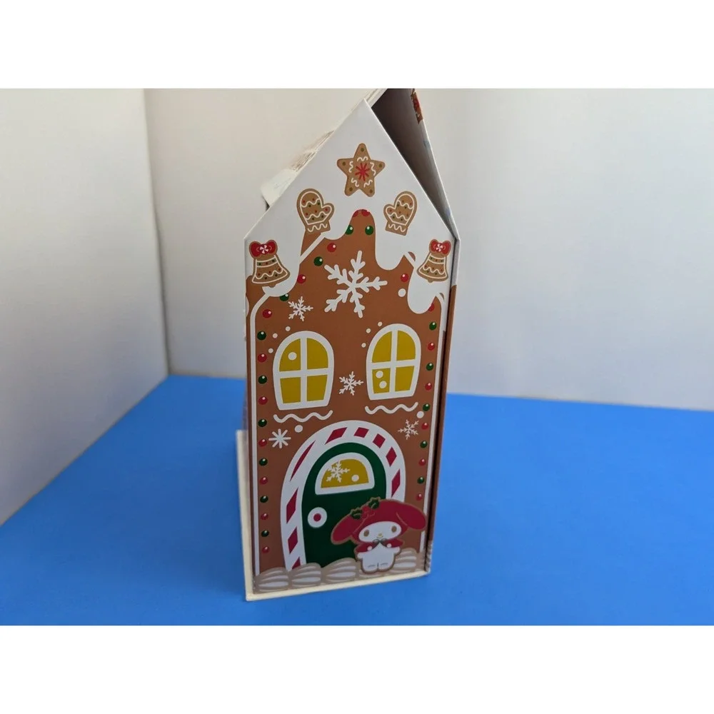 Hello Kitty Gingerbread House Plush Hugger Pillow (Crushed Box)